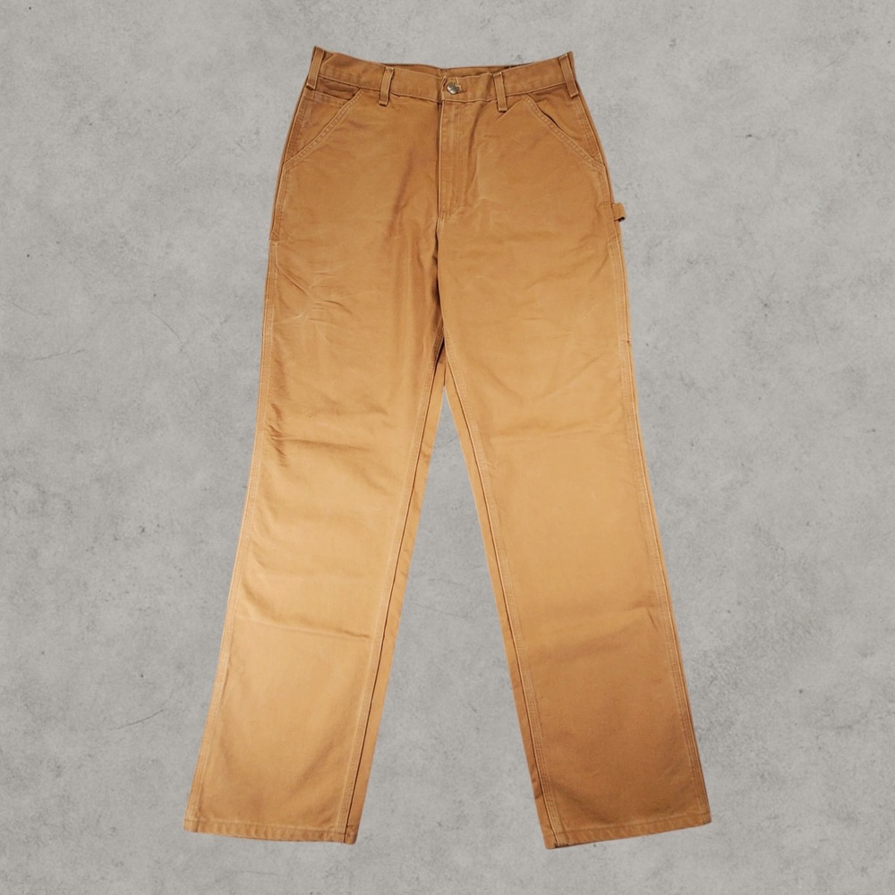 Men's Straight Fit Work Pants in Tan